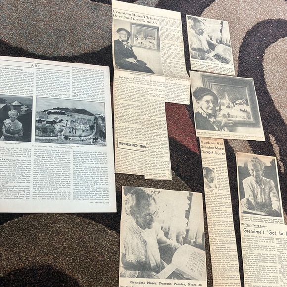 1946 GRANDMA MOSES AMERICAN PRIMITIVE 40 PAINTINGS HER AUTOBIOGRAPHY OTTO KALLIR - Picture 15 of 16